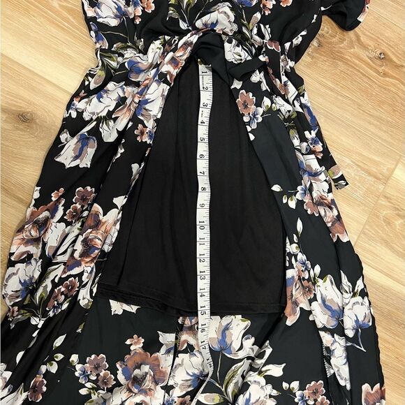 ALTAR’D STATE High Low Floral Wrap Dress Size Small - Picture 9 of 9